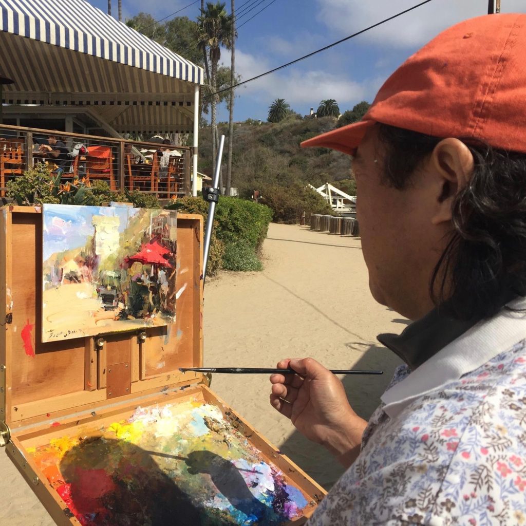 Laguna Plein Air Artist Jove Wang