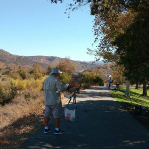 Anthony Salvo Easel Shot