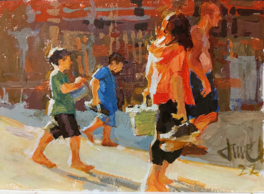 LPAPA Artist Member Durre Waseem Postcard