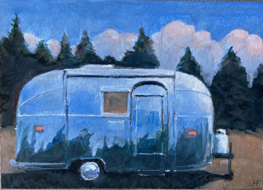 Jon Francis Postcard "Snugged Up"