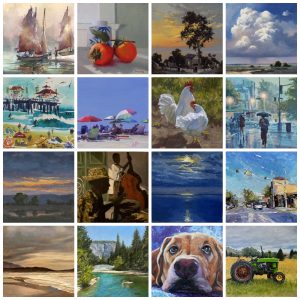 LPAPA Squared Art Show collage