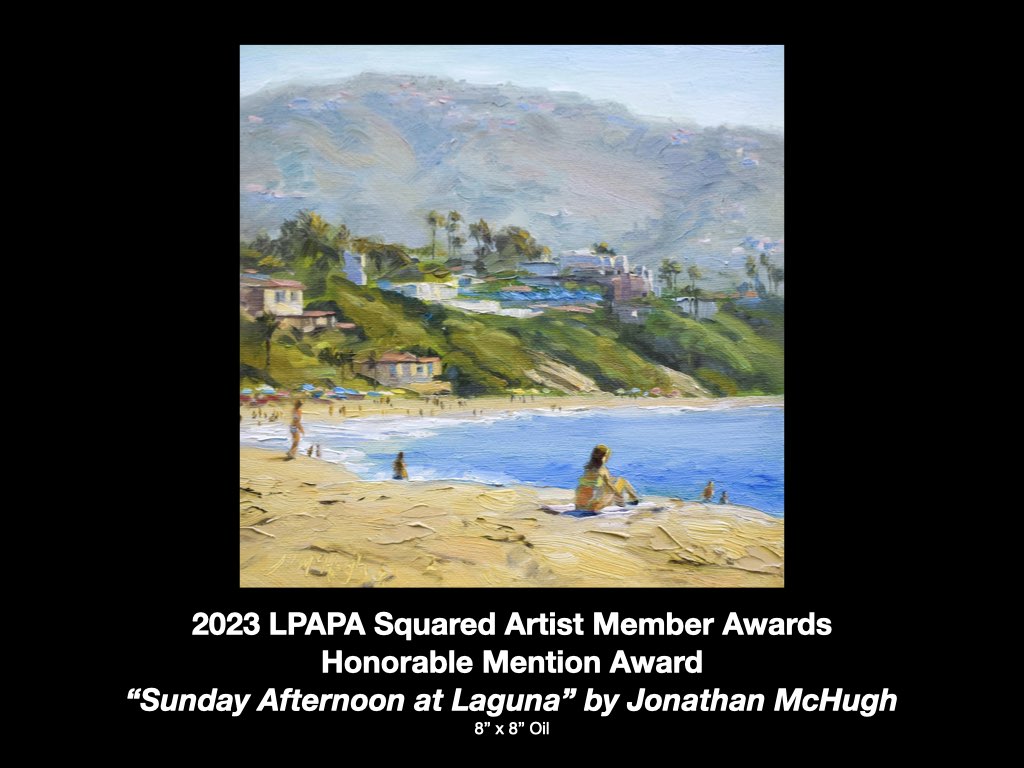 Honorable Mention LPAPA Squared Student Member Jonathan McHugh for Sunday Afternoon at Laguna
