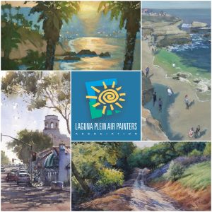 LPAPA's Best of Plein Air 2023 award winner square collage