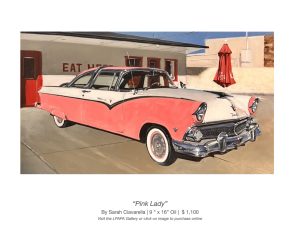 Online and at the Gallery, Artist Member of the Month Sarah Ciavarella
