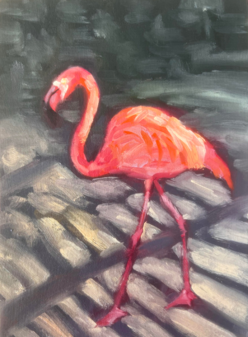 Pamela Ayres' LPAPA Strong Painted Postcard 2024