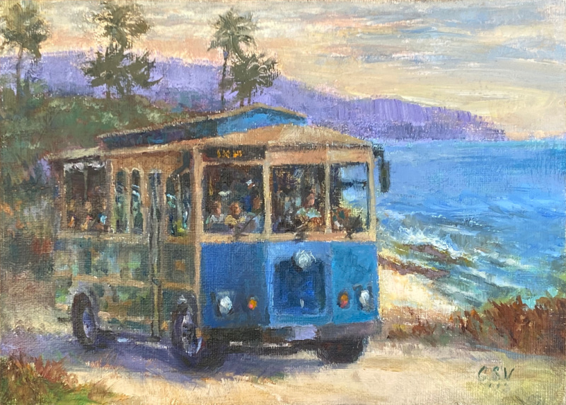 Cesar Devera's LPAPA Strong Painted Postcard