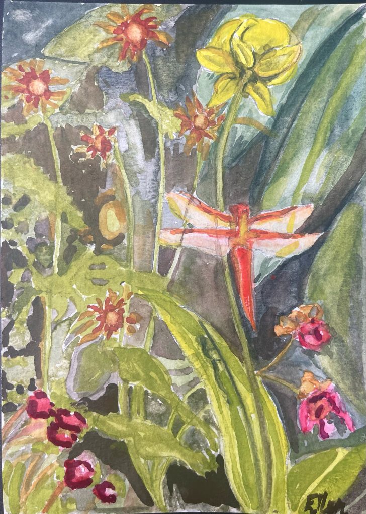 Ellen Emmer's LPAPA Strong Painted Postcard 2024