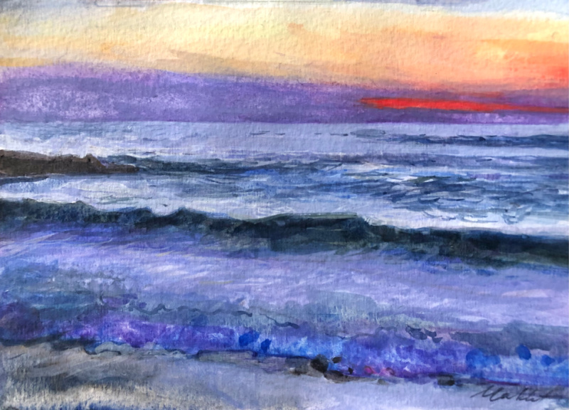 Tatiana Makht's LPAPA Strong Painted Postcard 2024
