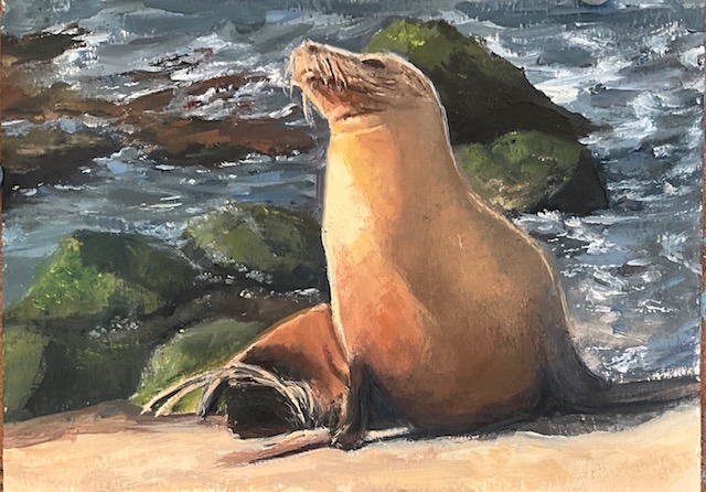 Patricia Matranga's LPAPA Strong Painted Postcard 2024
