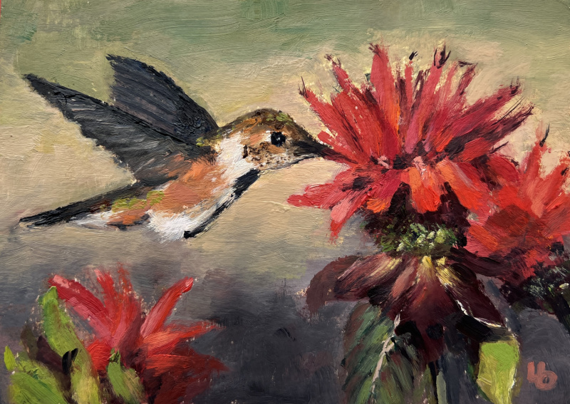 Ursula Olsson's LPAPA Strong Painted Postcard 2024