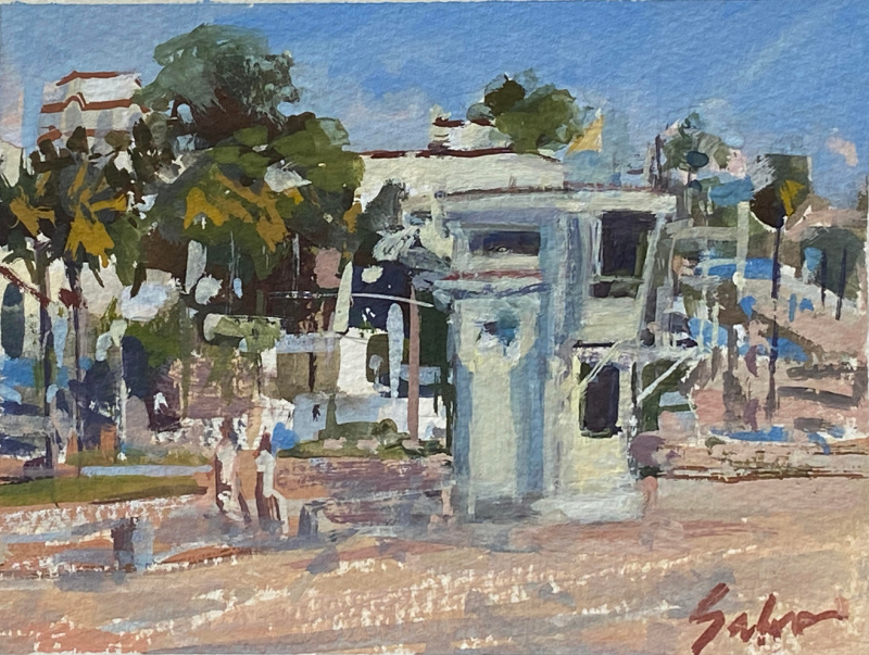 Anthony Salvo's LPAPA Strong Painted Postcard 2024