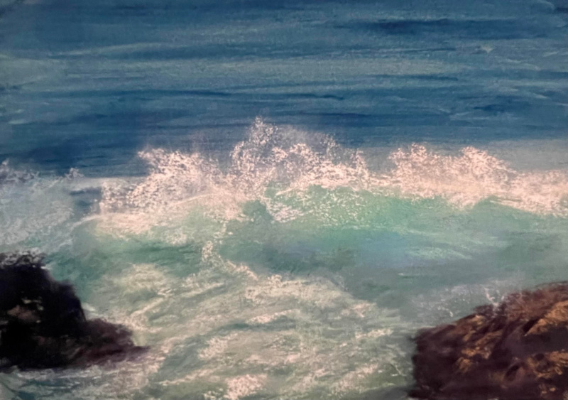 Diane Snyder's LPAPA Strong Painted Postcard 2024