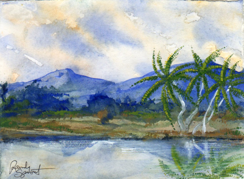 Randy Sprout's LPAPA Strong Painted Postcard 2024