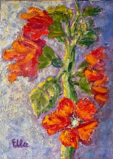 Elle Stein's LPAPA Strong Painted Postcard 2024