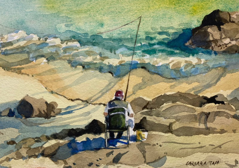 Barbara Tapp's LPAPA Strong Painted Postcard