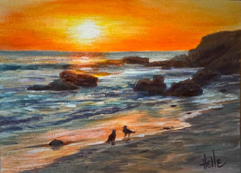 Helle Urban's LPAPA Strong Painted Postcard 2024
