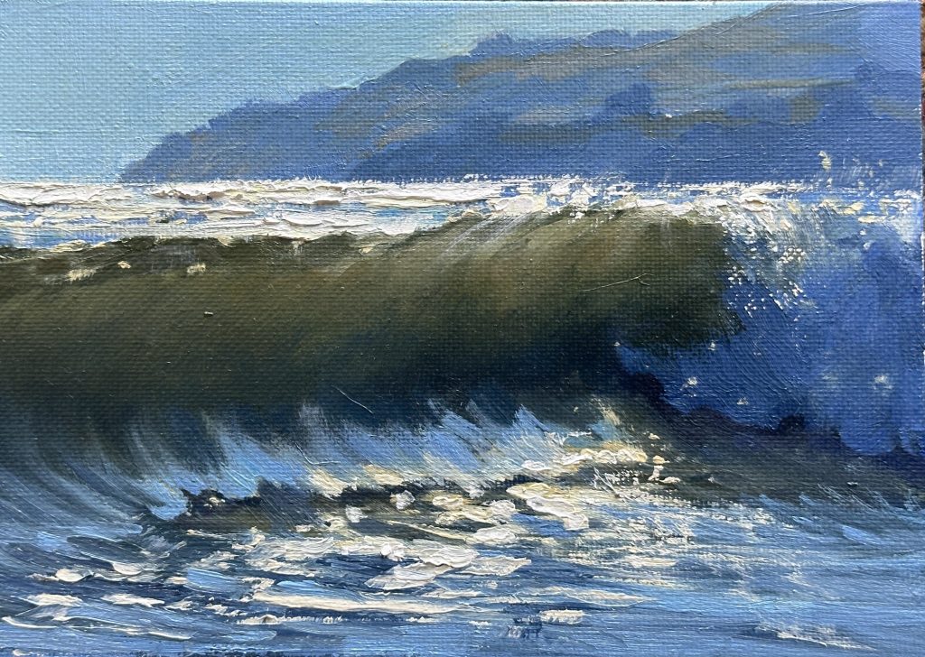 Rebecca Arguello's LPAPA Strong Painted Postcard 2024