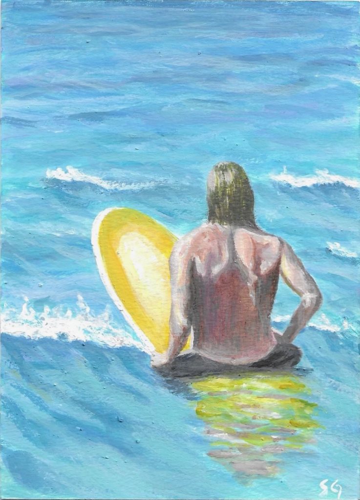 Sangeetha Gopalakrishnan's LPAPA Strong Painted postcard 2024