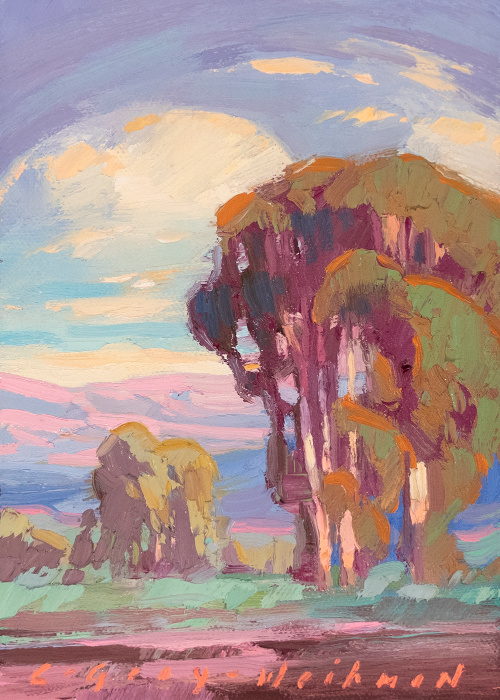 Carole Gray-Weihman's LPAPA Strong Painted Postcard 2024
