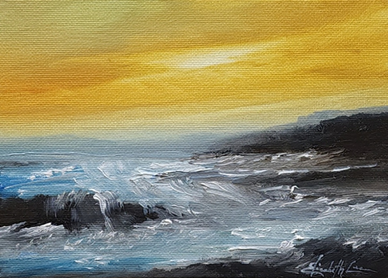 Elizabeth Lee's LPAPA Strong Painted Postcard 2024