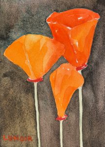 Susan Lenoir's LPAPA Strong Painted Postcard 2024
