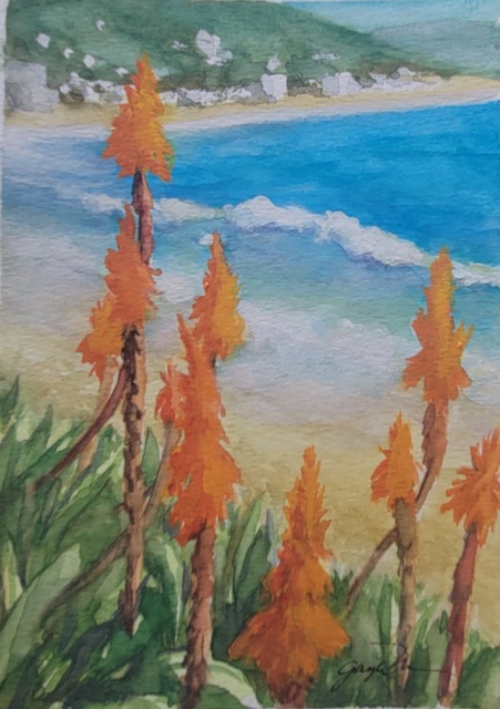 Gayle Martin's LPAPA Strong Painted Postcard 2024