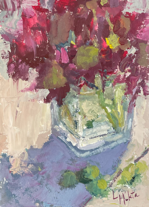 Lynn Mehta's LPAPA Strong Painted Postcard 2024