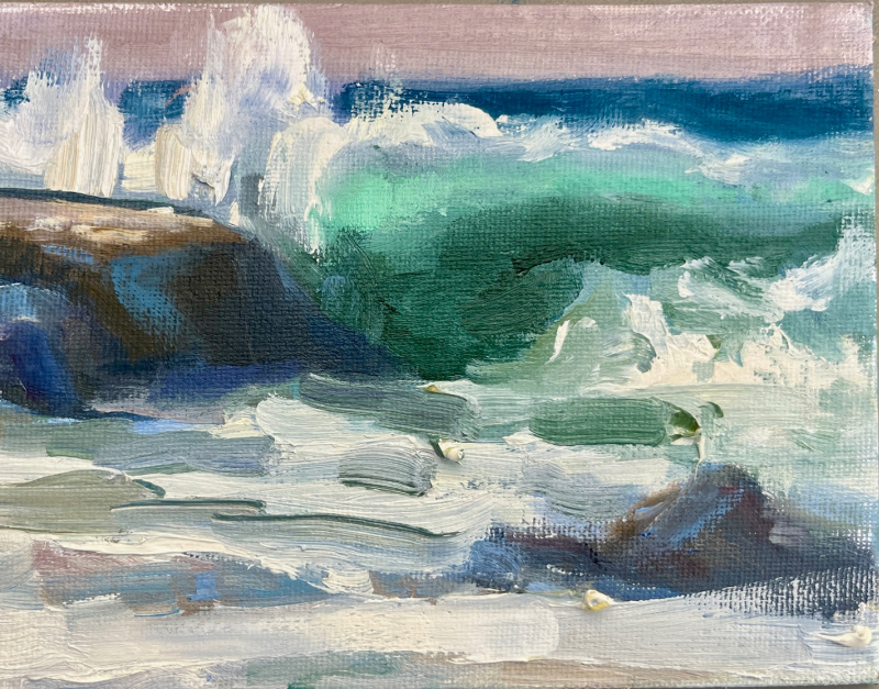 Gia Moody's LPAPA Strong Painted Postcard