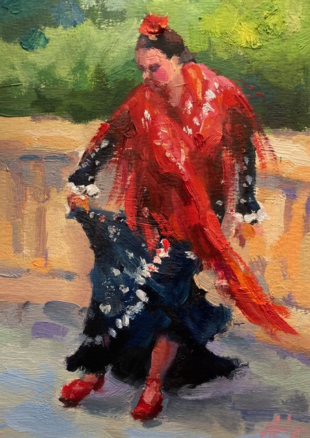 Mikyoung Osburn's LPAPA Strong Painted postcard 2024