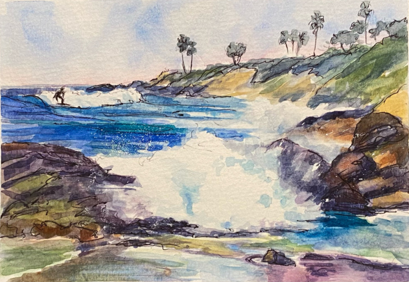 Jolene Paige's LPAPA Strong Painted Postcard 2024