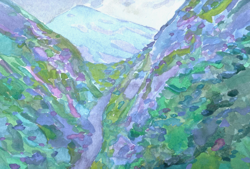 Robin Purcell's LPAPA Strong Painted Postcard 2024