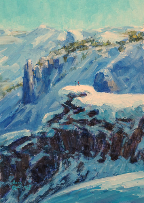 Hans Quinonez's LPAPA Strong Painted Postcard 2024