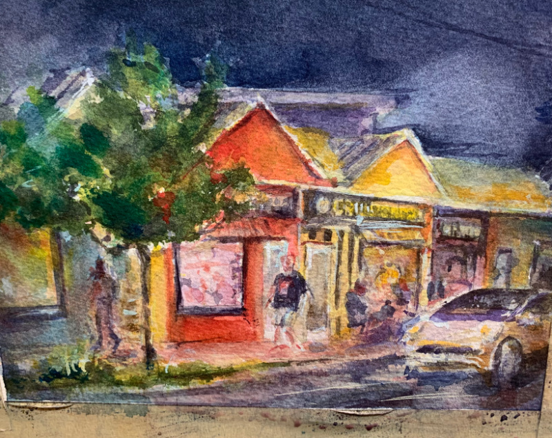 Angie Riserbato's LPAPA Strong Painted Postcard 2024