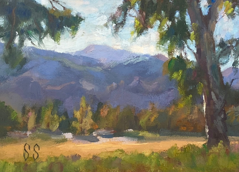 Sallie Spencer's LPAPA Strong Painted Postcard 2024