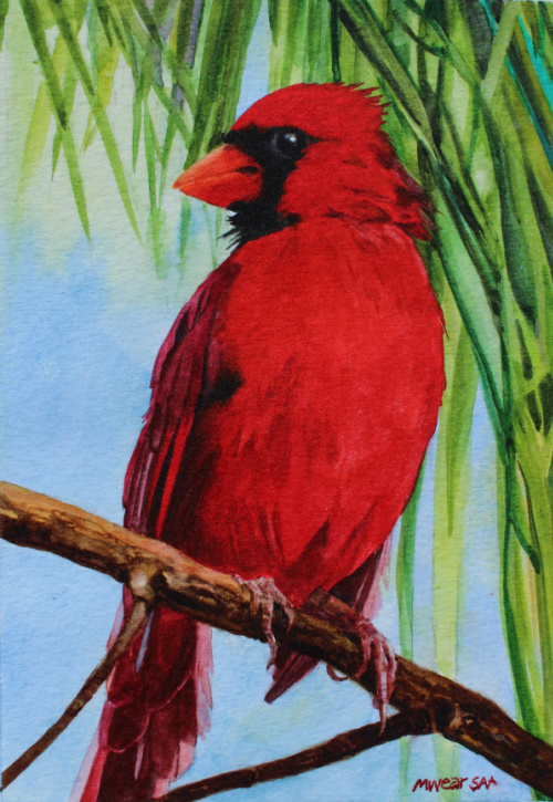 Marilyn Wear's LPAPA Strong Painted Postcard 2024