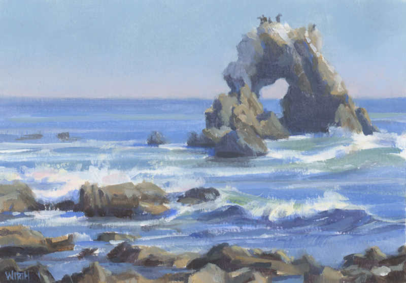 Wendy Wirth's LPAPA Strong Painted Postcard 2024