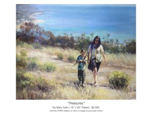 Artwork by Mary Aslin, featured artist Member online and at the LPAPA Gallery in April 2024