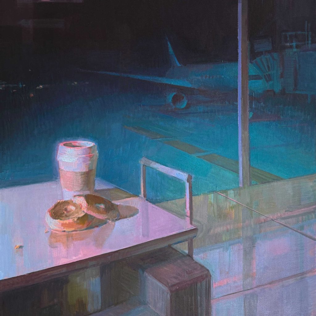 "Before Departure" by LPAPA Signature Artist Renae Wang
