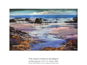 Artwork by Artist Member Mike Ishikawa at LPAPA Gallery and featured online May 2024