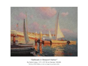 Artwork by Calvin Liang featured online and at the LPAPA Gallery
