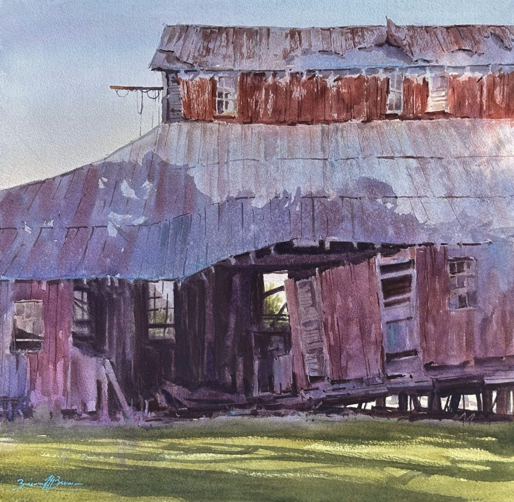 Brown-Brienne-PA-Watercolor-Top-100-June-2023-PleinAir-Salon-Art-Competition