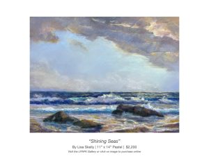 "Shining Seas" by Lisa Skelly for sale at LPAPA Gallery August 2024