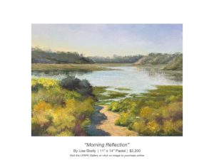 "Morning Reflection" by Lisa Skelly for sale at LPAPA Gallery August 2024