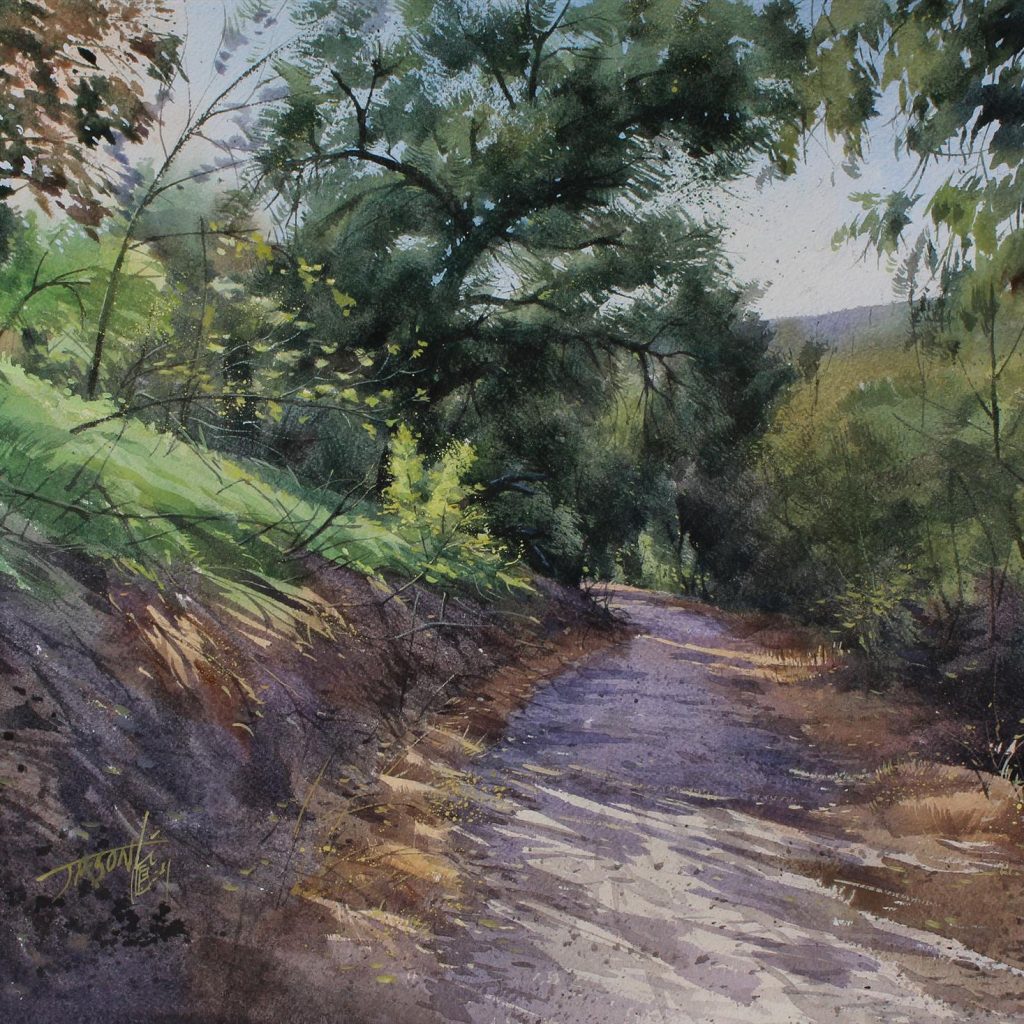 Cropped featured image of the 1st Place 2025 Best of Plein Air Award Winning Painting by Jason Li