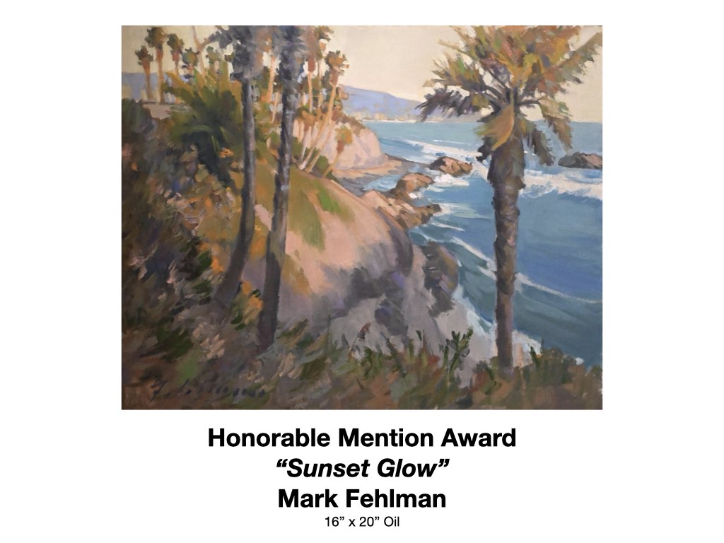 Honorable Mention 2025 Best of Plein Air Award Winning Painting by Mark Fehlman