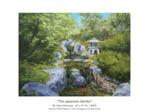 The Japanese Garden by Hans Quinonez