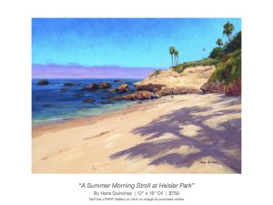 A Summer Morning Stroll at Heisler Park by Hans Quinonez