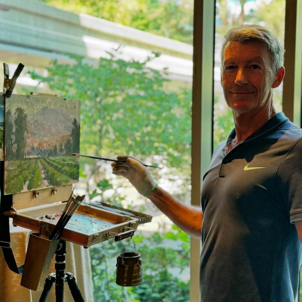 Michael Obermeyer at the Disney Grand Californian
