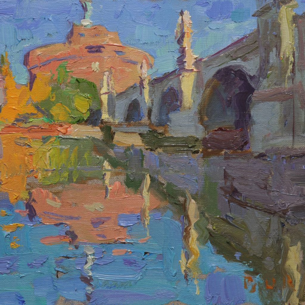 Ponte Sant'Angelo by Scott Burdick