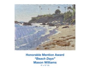 Honorable Mention Award Best of Plein Air 2026